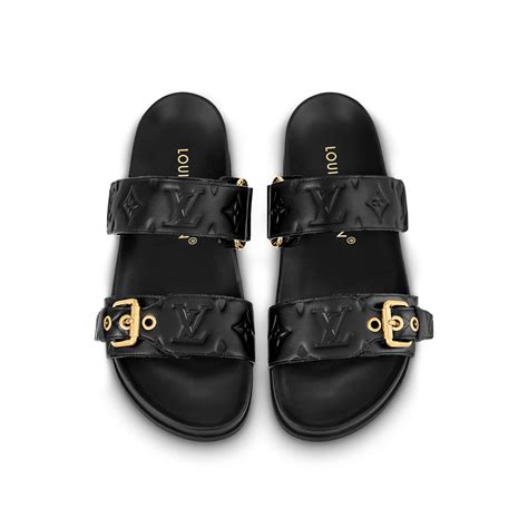 louis vuitton bom dia flat mule dupe